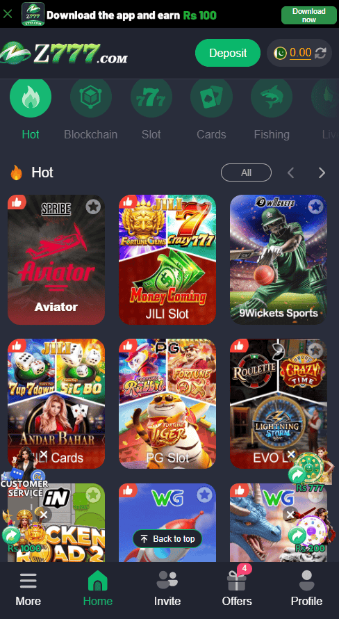 Z777 Game APK Downlode Free Casino Latest Version November 2025
